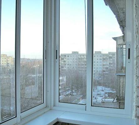 Фото - алюминиевые балконные рамы в Молодечно